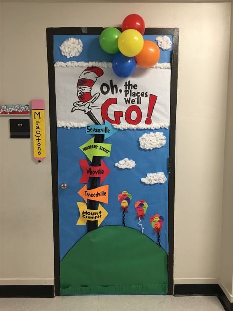 Dr. Seuss door decorating contest. Dr Suess Door Decorations, Dr Seuss Classroom Door Decorations, Dr. Seuss Door, Dr Seuss Door, Dr Seuss Classroom Theme, Dr Seuss Classroom Door, Dr Seuss Decorations, Classroom Door Decorations, Preschool Door