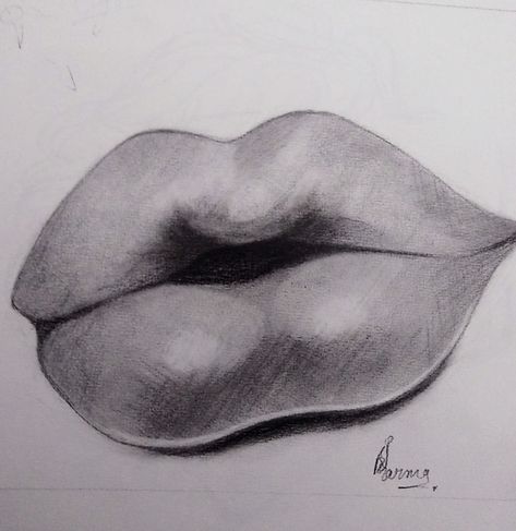 Sketch Hatching, Sketch Lips, Lips Sketch, Art Sketchbook, Impressionism, Antonio Mora Artwork, Sketch Book, Sketch, Lips