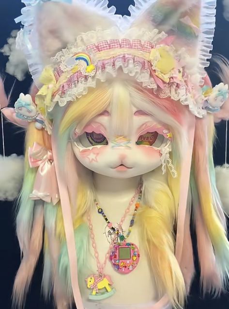 Fur Suit Ideas, Types Of Fursuits, Kawaii Fursuit, Japanese Fursuit, Chinese Fursuit, Kimono Fursuit, Fursuit Kigurumi, Kigurumi Fursuit, Kemono Fursuit