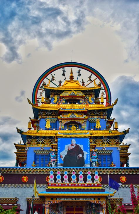 At present Namdroling Nyingmapa Monastery is the largest teaching centre of Nyingmapa,the lineage of Tibetan Buddhism in the world.The Monastery belongs to the Sangha Community and it is here that the teachings of Lord Buddha are preserved intact for worldwide propagation. The Monastery is home to over 5000 nuns & monk. #monk #monastery #goldentemple #namdrolingmonastery #karnatakatourism #mysore. Namdroling Monastery, Monk Monastery, Tibetan Monastery, Social Project, Social Projects, Lord Buddha, Golden Temple, Traditional Dance, Traditional Music