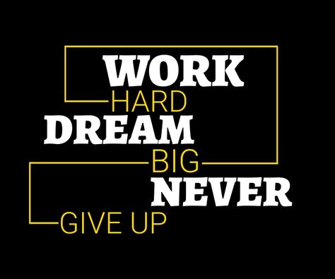 Work Hard Dream Big, Quotes Work, Dream Big Quotes, Lines Quotes, Educational Poster, Quote Template, Soccer Motivation, Inspiration Quote, Best Friend Lyrics