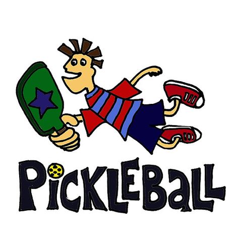 Cool Funny Pickleball Dude Pickleball Funny Cartoons, Pickleball Party, Pickleball Funny, Birthday Verses For Cards, Card Verses, What To Do When Bored, Pickle Ball, How To Get Better, Verses For Cards