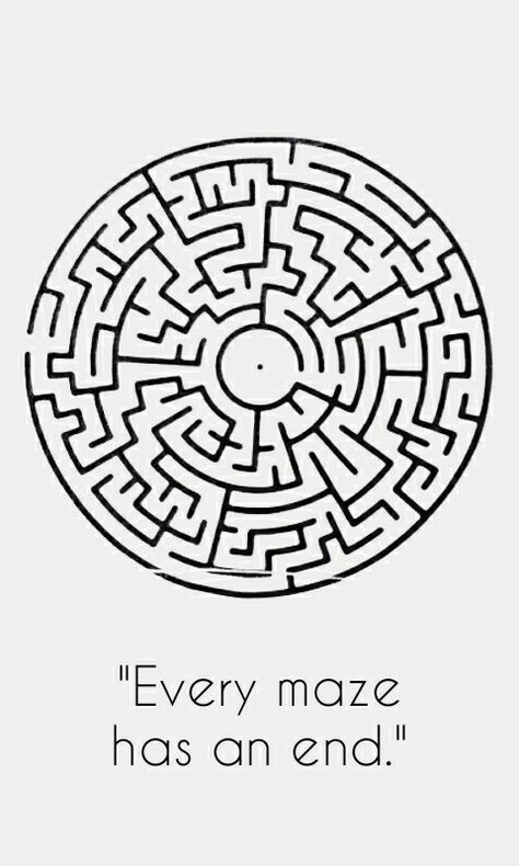 | Every maze has an end. | Maze Tattoo Labyrinth, Maze Runner Maze Map, Maze Runner Drawings, Maze Aesthetic, Maze Runner Maze, Maze Tattoo, Tmr Newt, Runner Tattoo, Maze Drawing