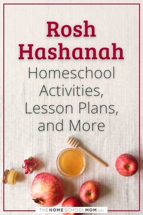 Rosh Hashanah Homeschool Activities, Lesson Plans, and More Rosh Hashanah Traditions, Rosh Hashana Crafts, Hebrew School Activities, Yom Teruah, Feasts Of The Lord, Sunday School Projects, Jewish Learning, Jewish Celebrations, Hebrew School