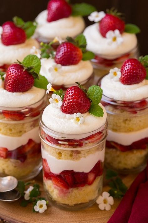 Strawberry Shortcake Trifle, Sweet Baby Shower Ideas, Gardener Aesthetic, Strawberry Shortcakes, Strawberry Shortcake Birthday, Gardening Aesthetic, Strawberry Shortcake Party, Colorful Desserts, Baby Shower Theme Decorations