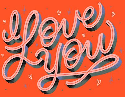 Check out new work on my @Behance profile: "I Love You" http://be.net/gallery/192803457/I-Love-You Love Font Design, 1950s Font, Love Font, Lettering Procreate, Paper Apple, Art Lettering, Shot List, Procreate App, Illustration Digital