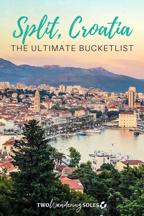 11 Can't Miss Things to Do in Split, Croatia | Two Wandering Soles Blue Cave, Croatia Itinerary, Croatia Vacation, Travel Croatia, Croatia Travel Guide, Croatia Beach, Beach Food, Croatia Holiday, Visit Croatia