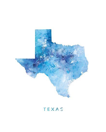 Texas Map Art, Texas Watercolor, Texas Poster, Dallas City, State Posters, Texas Map, Australia Map, Watercolor Map, Poster Minimalist