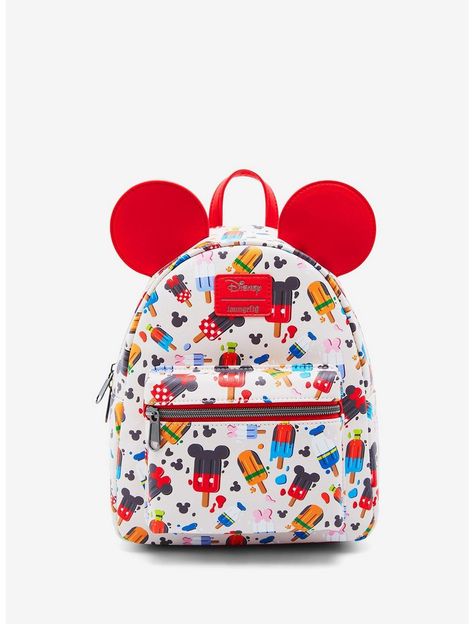 Loungefly Disney Mickey Mouse & Friends Popsicle Mini Backpack Disney Bags Backpacks, Loungefly Bag, Disney Bag, Loungefly Disney, Backpack Brands, Mickey Mouse And Friends, Herschel, Mini Backpack, Disney Mickey Mouse