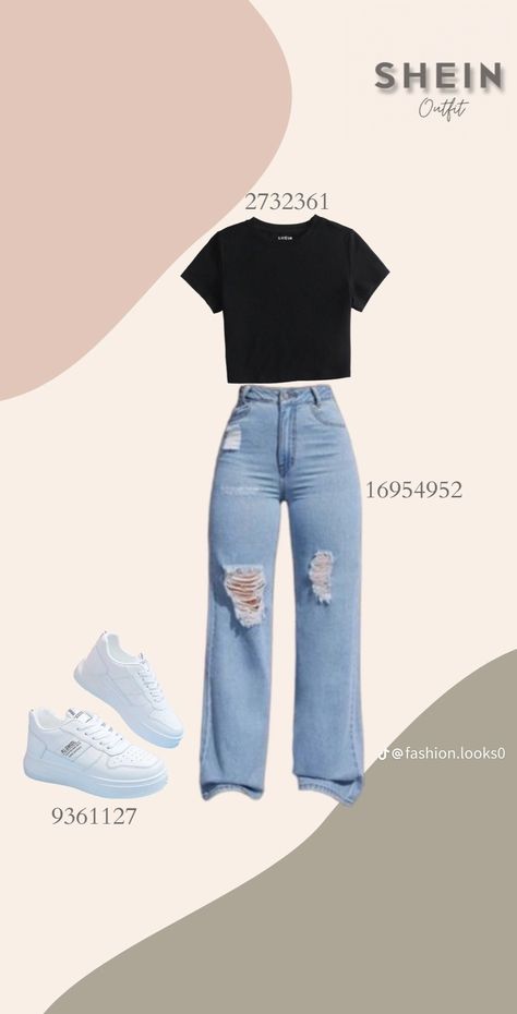 Movie Day Outfit, Movie Date Outfit, Movie Date Outfits, Chic Black Outfits, Shein Id, Look Shein, Movie Date, Everyday Casual Outfits, Classic Style Outfits