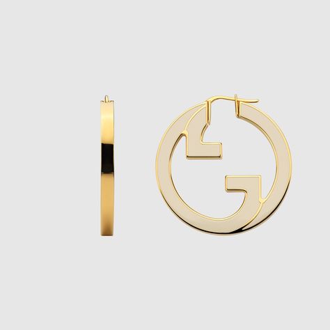 Gucci - Gucci Blondie hoop earrings Fashion Earrings, Jewelry Sales, Fashion Bags, Jewelry Watches, Fashion Jewelry, Gift Wrapping, Hoop Earrings, Women Jewelry, Gucci