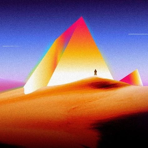 Pyramid Aesthetic, Ancient Futurism, Retro Futurism Aesthetic, Retrowave Aesthetic, Ancient Future, Alan Parsons, Ancient Pyramids, Ancient Technology, Futurism