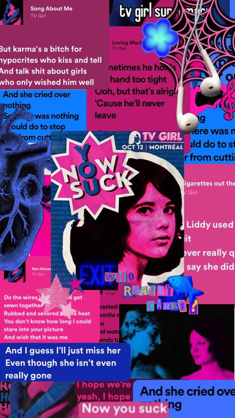 cigarettes out the window is my fav tv girl song <3 #tvgirl #tvgirlband #tvgirlshuffle #tvgirlaesthetic #tvgirlcollage #shuffle #shuffles #shufflefyp #shufflesfyp #shufflescollage #collage #collages Tv Girl Wallpaper, Cheat Code, Spiderman Art Sketch, Rose Gold Wallpaper, Free Tv, Music Collage, Tv Girl, Iphone App Design, Pop Art Wallpaper