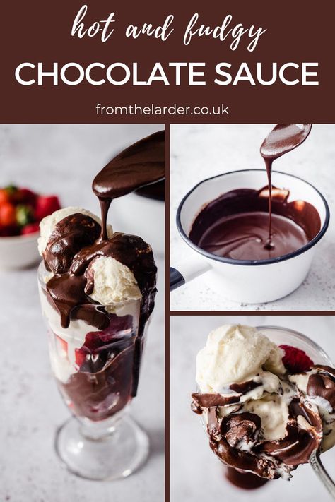 Chocolate Sauce For Ice Cream, Sauce For Ice Cream, Chocolate Sauce Recipe, Homemade Chocolate Sauce, Hot Chocolate Sauce, Chocolate Sauce Recipes, Spicy Chocolate, Mexican Hot Chocolate, Chocolate Cheese