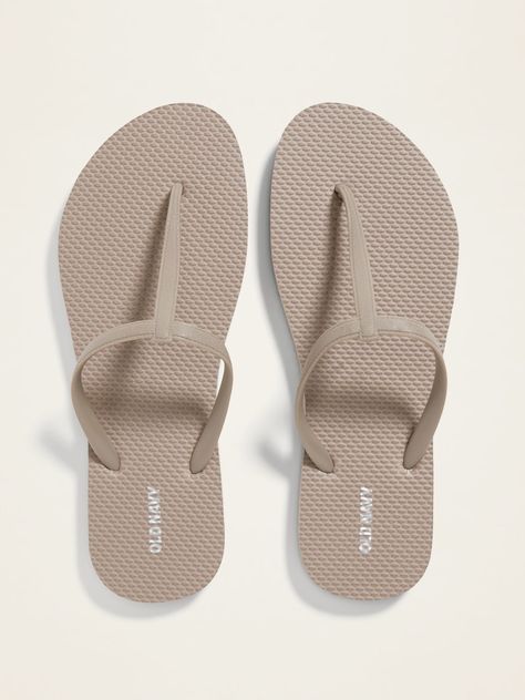 Old Navy Slippers, Cheap Flip Flops, Old Navy Flip Flops, One Small Step, Foot Bed, Flip Flop Shoes, Synthetic Materials, Muslimah Fashion, Measuring Tape