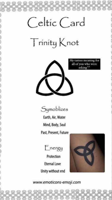 Eternal Knot Tattoo, Celtic Trinity Knot Tattoo, Knot Tattoo Meaning, Triquetra Meaning, Celtic Eternity Knot, Trinity Knot Tattoo, Earring Aesthetic, Eternal Knot, Future Energy