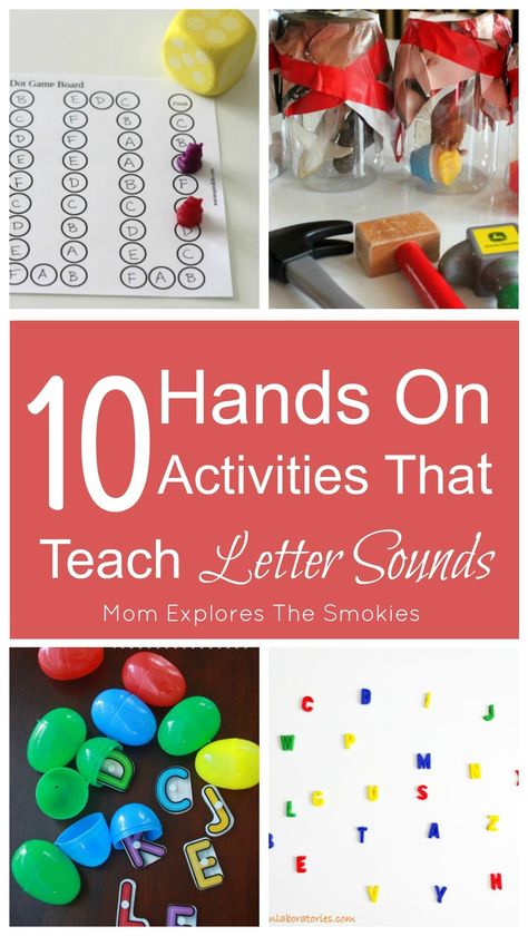 Teach Letter Sounds, Montessori Reading, Letter Sound Games, Teaching Alphabet, Activities For High School, Teaching Letter Sounds, Sound Activities, Letter Sound Activities, Library Project