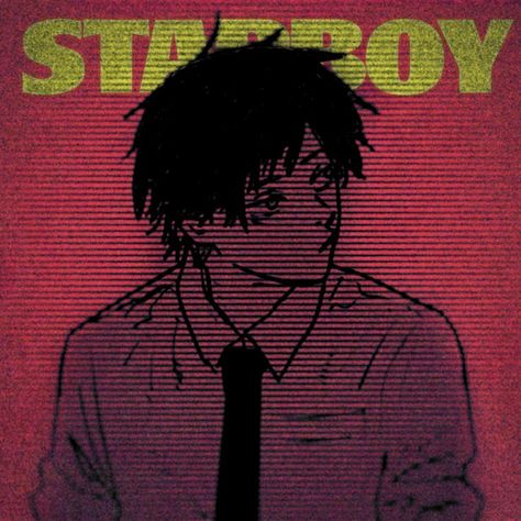 #chainsawman #anime #starboy #denji #theweeknd Denji Pfp, The Weeknd Starboy, Weeknd Starboy, Ig Profile Pic, Chainsaw Man Denji, Album Artwork Cover Art, Y2k Profile Picture, Instagram Cartoon, Cute Images For Dp