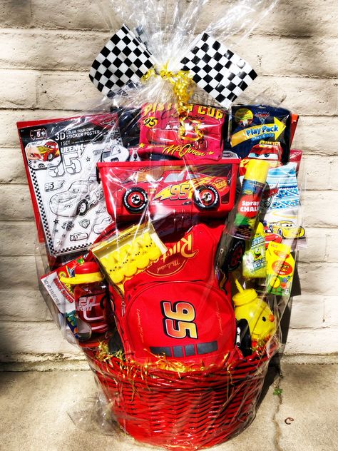 Easter Baskets For Kids Boys, Hot Wheels Easter Basket, Auction Basket Themes, Easter Baskets For Boys, Easter Basket Ideas For Boys, Unique Easter Basket Ideas, Easy Kids Art Projects, Easter Basket Themes, Theme Baskets