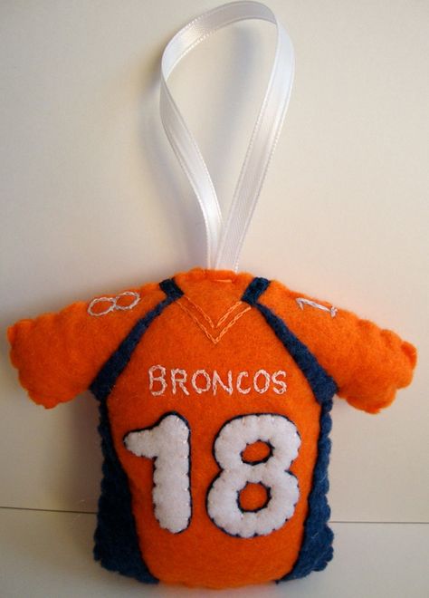 Personalized NFL Jersey Felt Ornament | NFL, Nfl Jerseys and Nike Nfl Felt Football Ornament, Steve Gerrard, Felt Craft Projects, Yellow Jersey, Sport Craft, Felt Ornament, Felt Halloween, Nfl Jersey, Nhl Jerseys