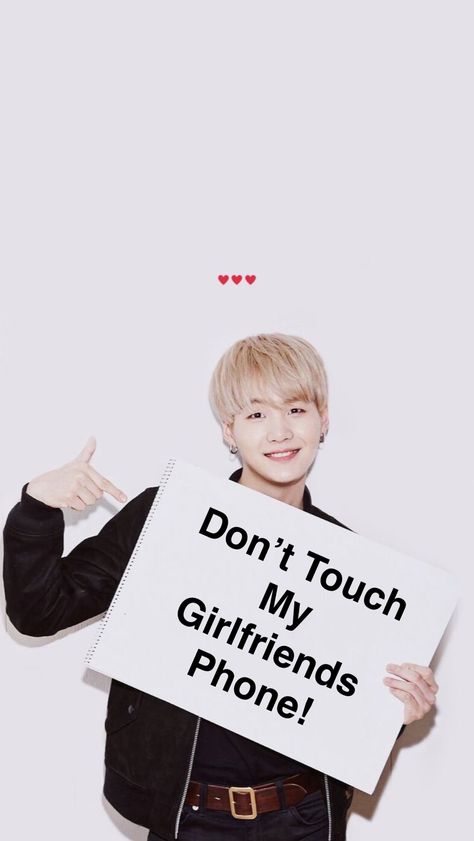 BTS Yoongi/Suga Lockscreen♡ | Wiki | Dont Touch My Phone Bts, Don't Touch My Phone Wallpapers Bts, Suga Lockscreen, Wallpaper Layar Kunci, Yoongi Wallpaper, Min Yoongi Wallpaper, Don't Touch My Phone, Aesthetic Wallpaper For Phone, Funny Lockscreen