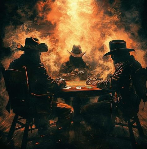 Gunfighter Tattoo, Western Dark Aesthetic, Gunfighter Art, Dark Western Aesthetic, Western Grunge Aesthetic, Outlaw Aesthetic, Cowboy Bandit, Wild West Aesthetic, Outlaw Cowboy