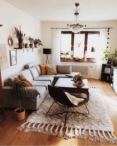 You won't be able to leave this living room. #livingroomgoals #livingroomideas #livingroomdesign Small Scandinavian Living Room, Modern Chic Living Room, Small Studio Apartment Design, Perfect Apartment, Tv Fal, Scandinavian Design Living Room, Modern Living Room Lighting, Scandinavian Living Room, Studio Apartment Design