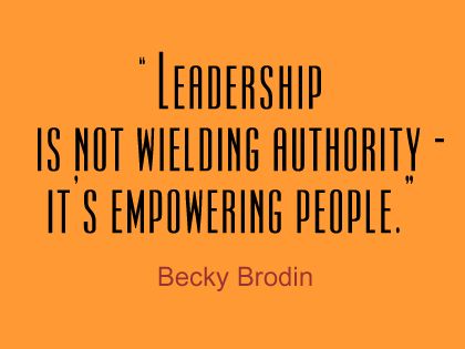 Wrong!! . . . people are empowered by nature . . . the leader's challenge is to ensure that systems, policies, authority and the trivial concerns of an entrenched bureaucracy don't DIS-EMPOWER people. It's the height of arrogance for anyone in a leadership position to believe that THEY are providing a GIFT by EMPOWERING their people.  STILL, I like the quote - the heart of the message is good. | #leadership Micro Management Quotes, Micro Managing Quotes, Happy Employees, Leadership Is, Follow The Leader, Work Flow, Words Worth, Leadership Quotes, Work Inspiration