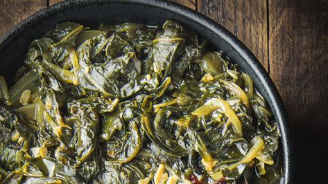 Gregory Gourdet, Braised Collard Greens, Fruit Sides, Collard Greens Recipe, Lost 40 Pounds, Low Carb Vegetables, Protein Diets, High Protein Diet, Collard Greens