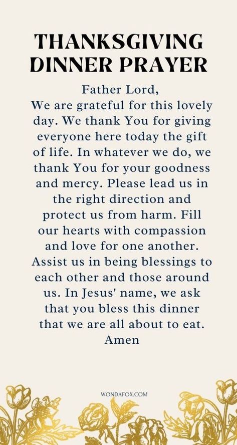 Food Blessing Prayer, Thanks Giving Prayers, Opening Prayer For Christmas Party, Thanksgiving Prayers Dinner, Thanksgiving Prayers Thank You Lord, Thanksgiving Dinner Prayer, Christmas Dinner Prayer, Thankful Prayers, Thanksgiving Prayers For Family