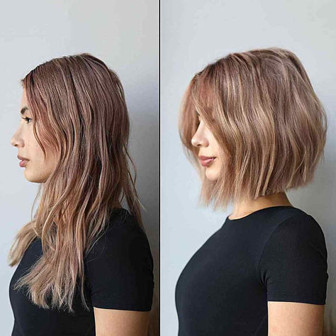 Ah-mazing! 25 Neck-Length Blunt Bobs That'll Make Everyone Look Twice Neck Length Hair Cuts, Fluffy Bob, Above Shoulder Length Hair, Neck Length Hair, Shoulder Haircut, Bob Cuts, Corte Bob, Embracing Change, Mom Hairstyles