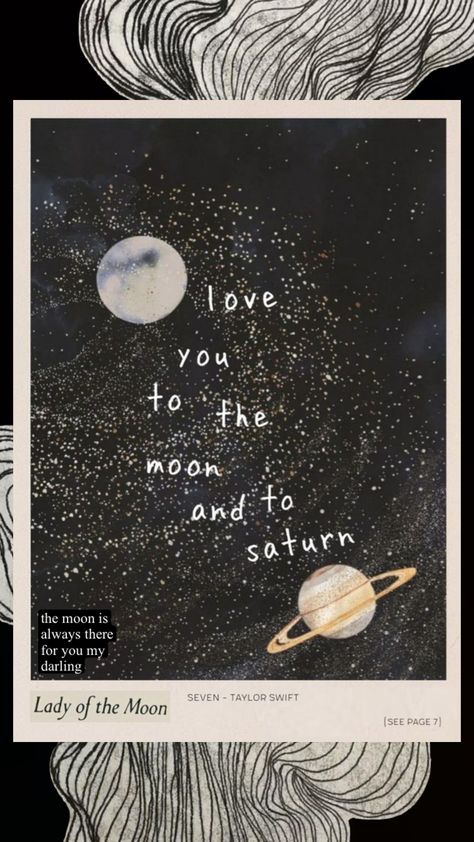 I Love The Universe, Jeff Satur Wallpaper Lockscreen, Saturn Aesthetic Wallpaper, Moon And Saturn Wallpaper, Saturn Wallpaper Aesthetic, Moon And Saturn Aesthetic, Love You To The Moon And To Saturn Wallpaper, Saturn Aesthetic Vintage, Space Widgets