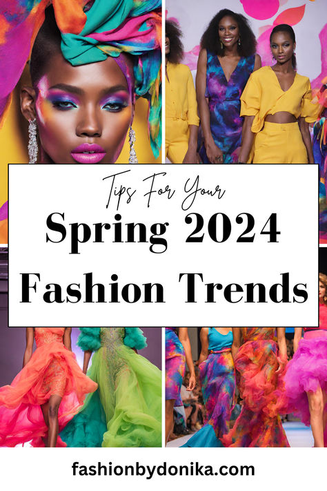 As we eagerly anticipate the arrival of spring, fashion enthusiasts around the world are already buzzing about the exciting trends that await us in the coming season. From bold colors to innovative designs, Spring 2024 is set to be a season of creativity and expression. Here are some of the top fashion trends to look out for: Fashion From Around The World, Spring Colors 2024 Fashion, Fashion Colors Spring 2024, Spring Color Trends 2024, 2024 Spring Color Trend, Colour Trends 2024 Fashion, Spring Summer 2024 Fashion Trends Colors, Spring 2025 Color Trends, Color Palette Spring Summer 2024 Fashion