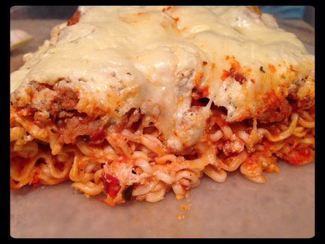 Ramen Lasagna | Crossing Culinary Borders Ramen Noodle Lasagna Recipes, Ramen Noodle Lasagna, Ramen Lasagna, Healthy Ramen Noodles, Ramen Noodle Recipes Easy, The Best Lasagna, Comforting Meals, Ramen Recipes Easy, Beef Casseroles