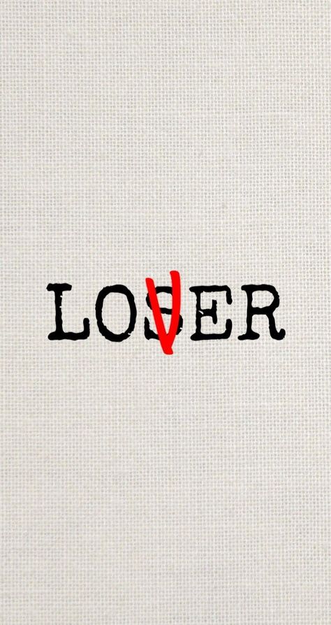 Loser Lover Drawing, Loser Wallpapers, Loser Tattoos, Loser Lover Wallpaper, Love Kills Tattoo, Lover Loser Tattoo, Loser Lover Tattoo, Black Background Hd, Cool Screensavers