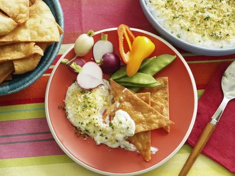 Jeff Mauro's Cheddar Jalapeno Popper Dip Beauty, as seen on The Kitchen, Season 37. Cheddar Jalapeño Popper Dip, Creative Dips, Fig Dip, Olive Flatbread, Popper Dip Recipe, Jalapeno Popper Dip Recipe, Pickle Spears, Katie Lee Biegel, Cheddar Dip