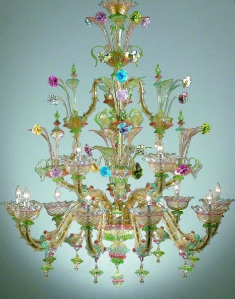 Porcelain Chandelier, Colorful Chandelier, Neon Light Art, Chandelier Vintage, Neon Artwork, Custom Neon Lights, Murano Chandelier, Italian Chandelier, Murano Glass Chandelier