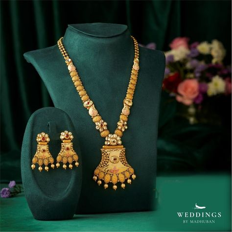 New Phase Of Life, Manubhai Jewellers, Latest Jewellery Designs, Wedding Jewellery Designs, Bridal Jewellery Inspiration, Delicate Gold Jewelry, Bridal Necklace Designs, Gold Bridal Necklace, Pani Puri