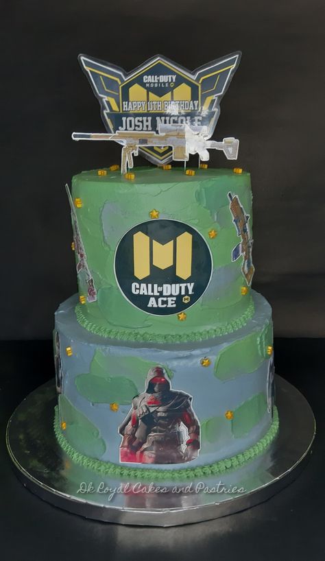 Royal Cakes, Happy 11th Birthday, Call Of Duty Mobile, 11th Birthday, Call Of Duty, Cake Designs, Pastry, Cake, Birthday