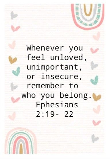 August Bible Verses, Ephesians 2 19 22, Bible Verse Ephesians, Biblical Verses, Christian Faith, Sunday School, Bible Journaling, Abba, Bible Verse