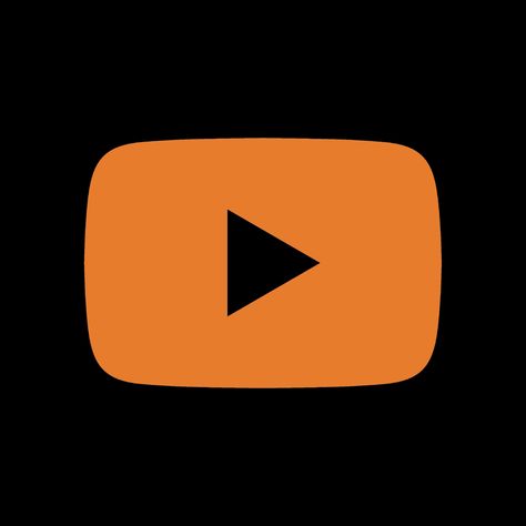 Youtube Icon, Orange Icons:), Black And Orange, Phone Stuff, Orange Black, Wallpapers, Orange, Halloween, Quick Saves