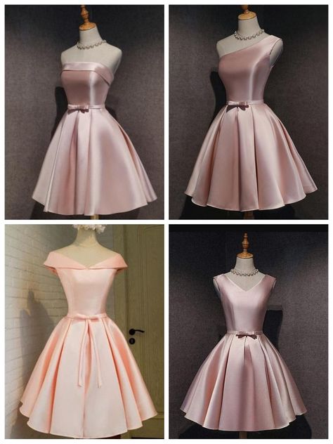 1950s Bridesmaid Dresses, Quinceanera Dresses Damas, Quinceanera Dama Dresses, Damas Dresses, Dama Dresses, Vestidos Color Rosa, Quinceanera Dresses Pink, Court Dresses, Quince Dress