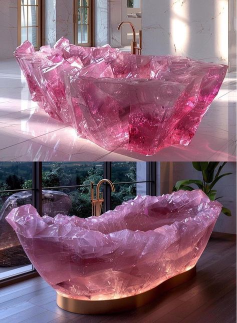 Pink Bathtub, Bathroom Pink, Dream Bedroom Inspiration, Fantasy Furniture, Bathroom Decor Ideas Themes, Dream Bath, Dream Life House, Bathroom Decor Ideas Colors, Bathroom Decor Ideas