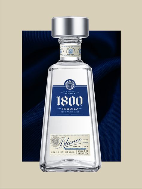 1800 Silver Tequila, Best Tequila Brands, Tequila 1800, Sipping Tequila, Classic Margarita Recipe, How To Make Margaritas, Low Alcohol Drinks, Patron Tequila, Best Tequila