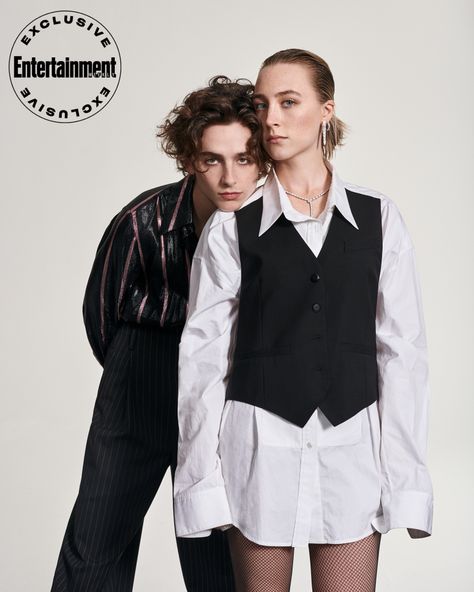 See gorgeous portraits of Saoirse Ronan and Timothée Chalamet at EW's <em>Little Women</em> cover shoot Greta Gerwig Movies, Caroline Dhavernas, Model Tips, Katherine Hepburn, Adam Ant, Saoirse Ronan, Timmy T, Hugh Dancy, Lady Bird