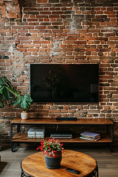 How To Mount A TV Without Drilling: Safe And Easy Swivel Tv Mount, Hanging Tv On Wall, Tabletop Tv Stand, Hanging Tv, Swivel Tv, Tv Wall Mounts, Industrial Minimalist, Outdoor Tv, How To Hang