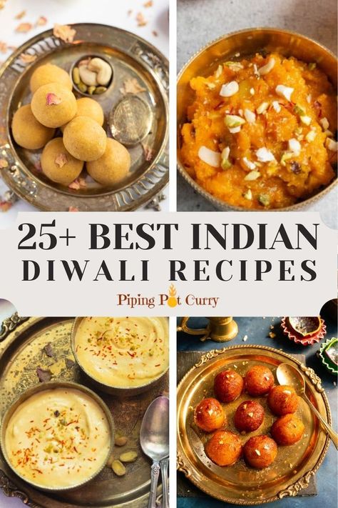 Diwali Desserts Ideas, Quick Diwali Snacks, Easy Diwali Snacks Recipe, Easy Diwali Desserts, Diwali Dessert Ideas, Diwali Snacks Ideas, Diwali Sweets Recipe Indian Desserts, Diwali Recipes Snacks, Diwali Dinner Menu Ideas