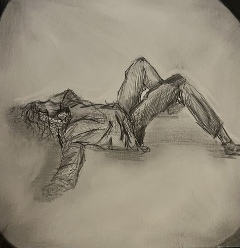 exhausted person pencil sketch october 2022 Person Dragging Person Drawing, Yelling Sketch, Person Hanging From Rope Drawing, Dead Person Reference, Dead Person Drawing, Insomnia Drawing, Pain Sketch, Climate Art, Person Sketch