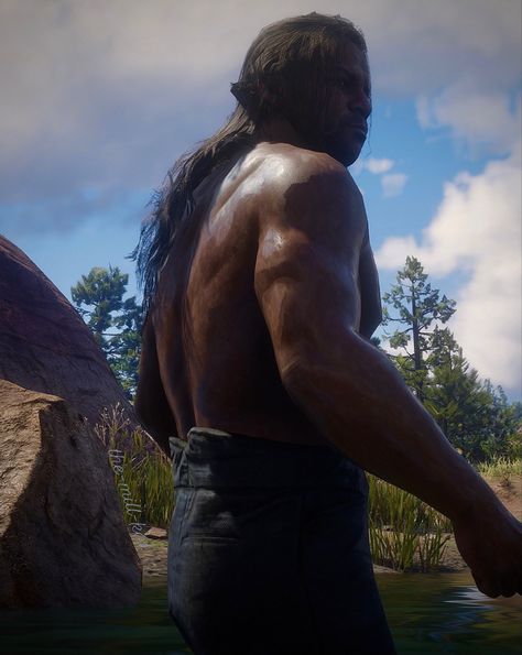 He has a little gut/pouch it’s cute (you can’t see it tho) Charles Rdr2, Charles Smith Rdr2, Red Dead Redemption 3, Charles Smith, Lionel Messi Barcelona, Read Dead, Red Dead Redemption Ii, John Marston, Ride A Cowboy