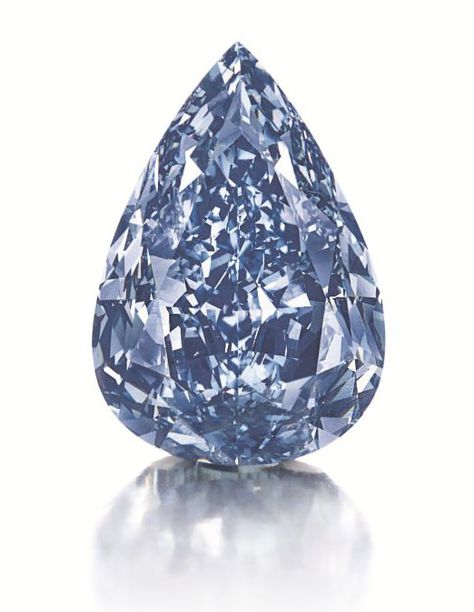 Winston Blue Diamond • Christie's Winston Blue, Harry Winston, Jewelry Auction, Rock Collection, Rocks And Gems, King George, Fancy Color Diamonds, Precious Gems, Gems And Minerals